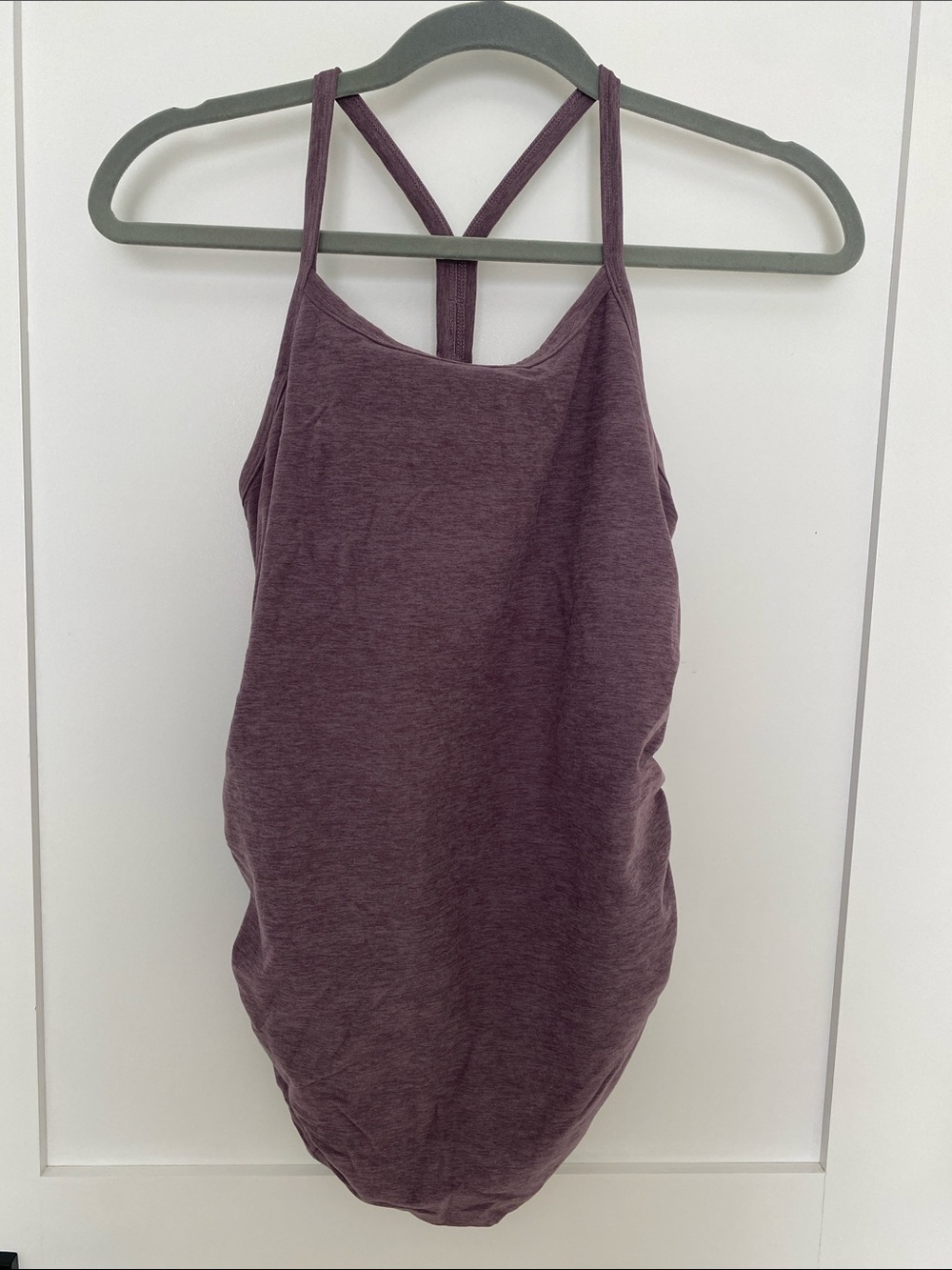 Women's Purple Maternity Tank Top